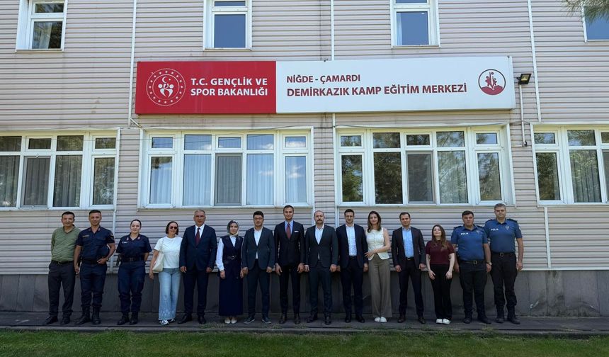 Çamardı’da Yargı Mensuplarına Veda Programı