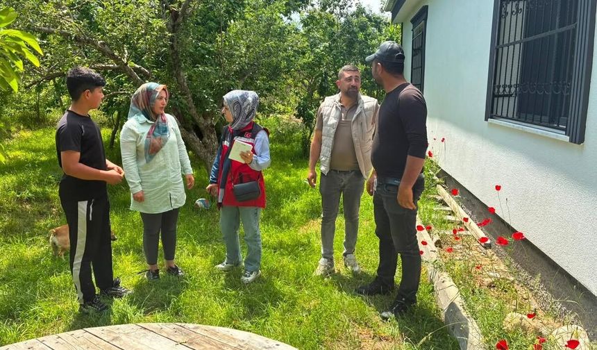 Gümüşler'de Psikososyal destek