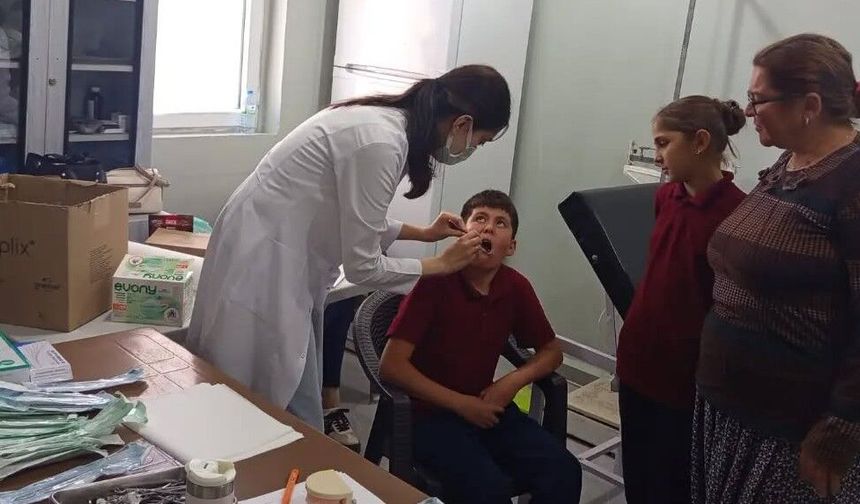 Hasangazi Köyü'nde Sağlık Taraması yapıldı