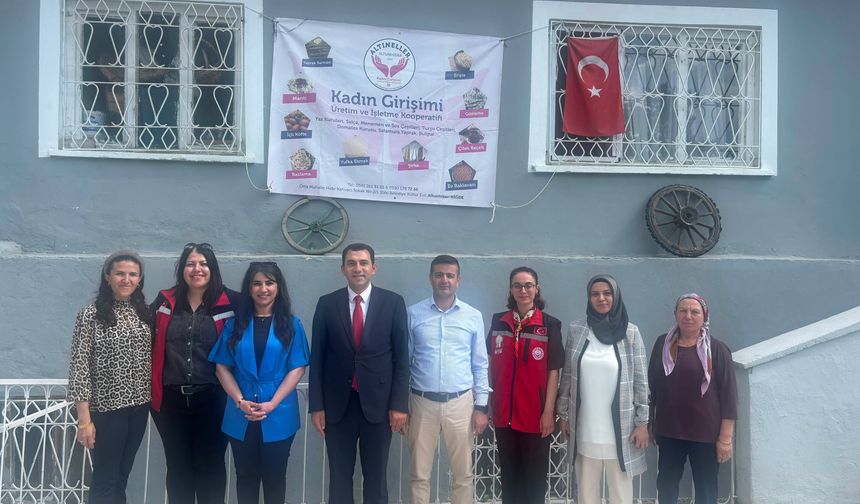 Kadın Üreticilere Bakanlık Desteği anlatıldı