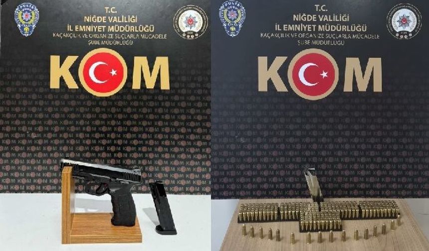 KOM’dan Yasa Dışı Silah Operasyonu