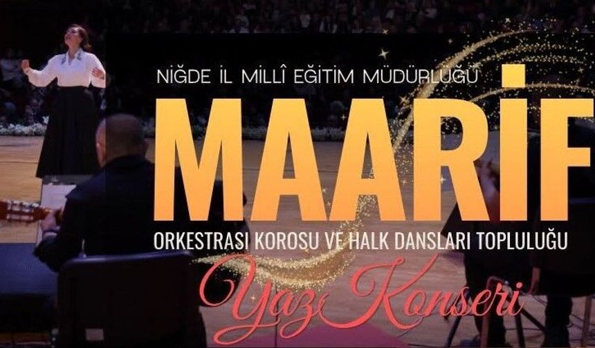 Maarif Orkestra ve Korosu "Yaz Konseri" ile Sahnede