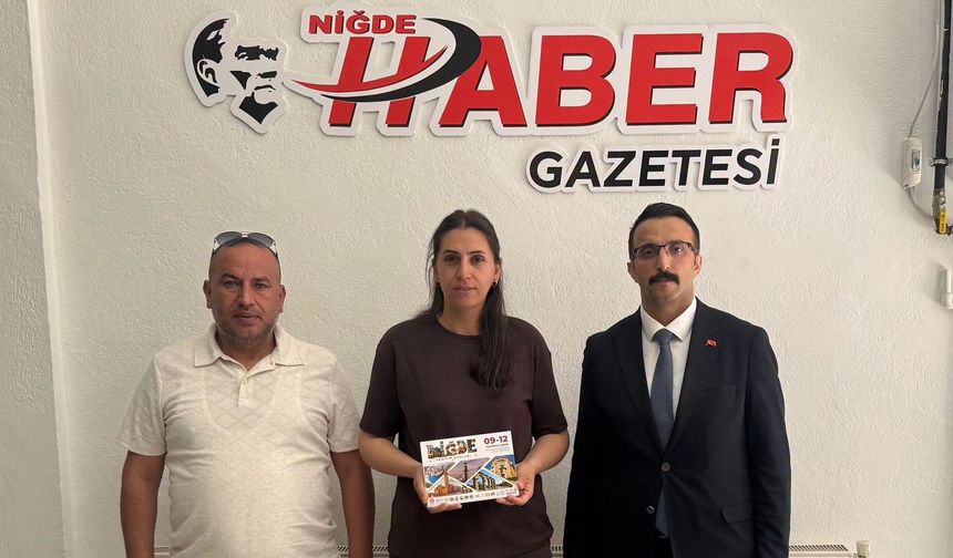 NİĞDEF’ten Gazetemize Ziyaret