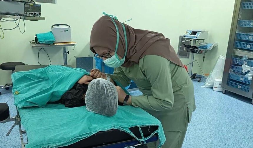 NÖHÜ'de Çocuklara Genel Anesteziyle Diş Tedavisi