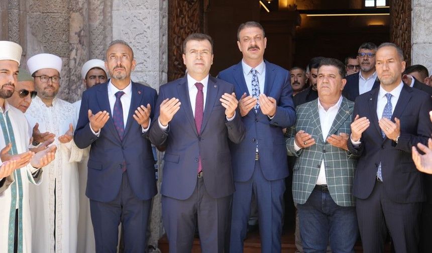 Sungurbey Camii yeniden ibadete açıldı