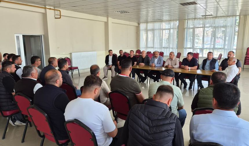 Başkan Alkan;’Bu şehir alın terinizle güzelleşiyor’
