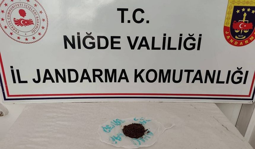 Ulukışla ve Bor’da Narkotik Operasyonu