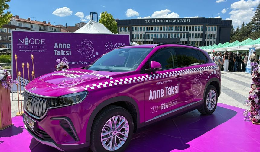 Niğde'de Anne Taksi dönemi başladı