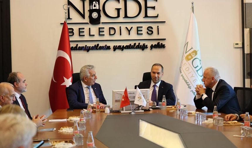 İSO Heyetine Niğde’nin yatırım potansiyeli anlatıldı