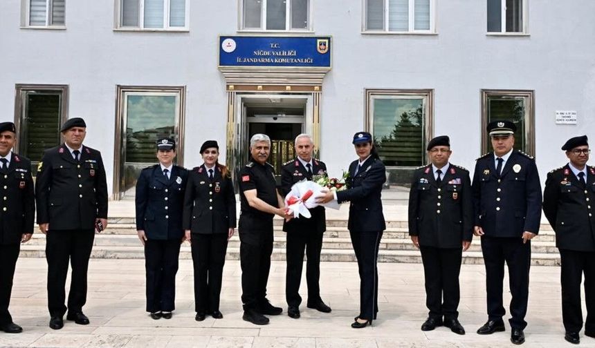 Yüceer’den Jandarma Komutanlığı’na ziyaret