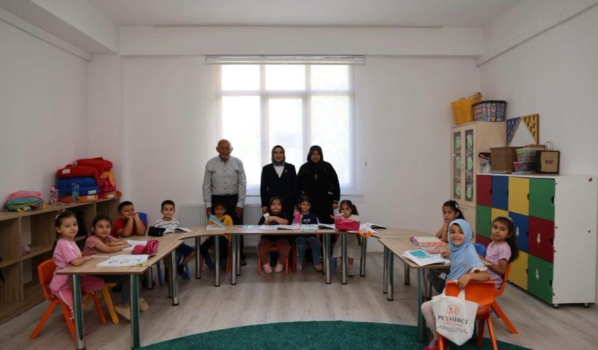 4-6 Yaş Kur'an Kursu faaliyete başladı
