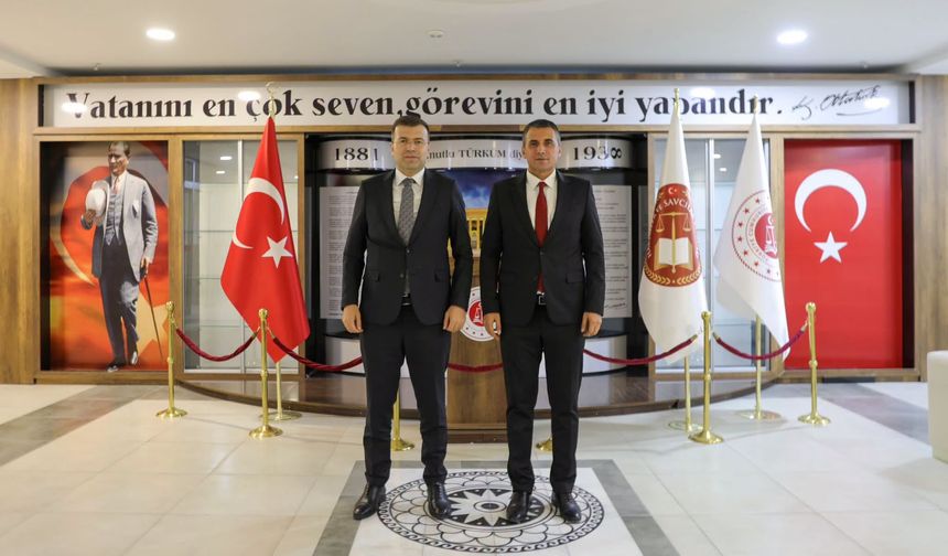 Akmeşe’den Başsavcı Tuncay’a İade-i ziyaret