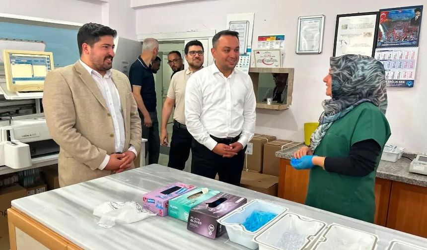 Çamardı Devlet Hastanesine inceleme ziyareti