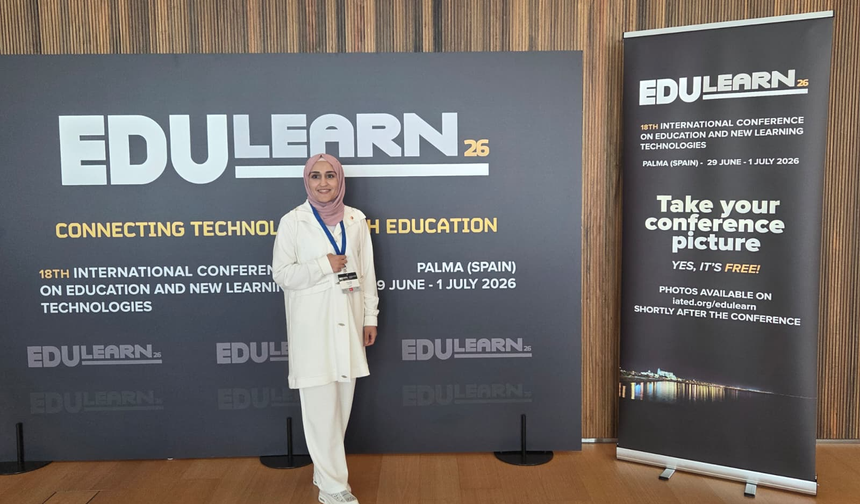 Niğdeli Matematik Öğretmeninden İspanya'da sunum
