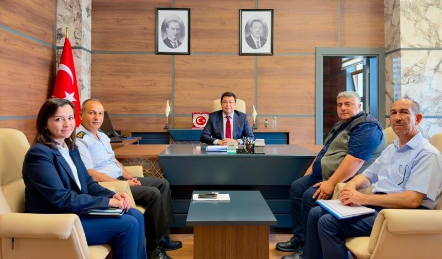 Orman Yangınlarıyla Mücadele Toplantısı