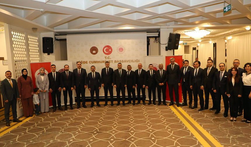 Valilikten Yargı Mensuplarına veda programı