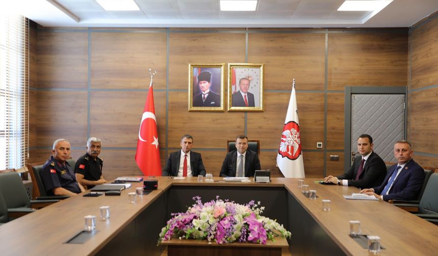 VKS Üzerinden Spor Güvenliği toplantısı