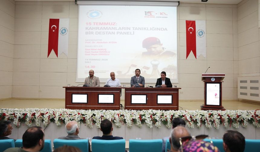 15 Temmuz Gazileri NÖHÜ’de yaşadıklarını anlattı