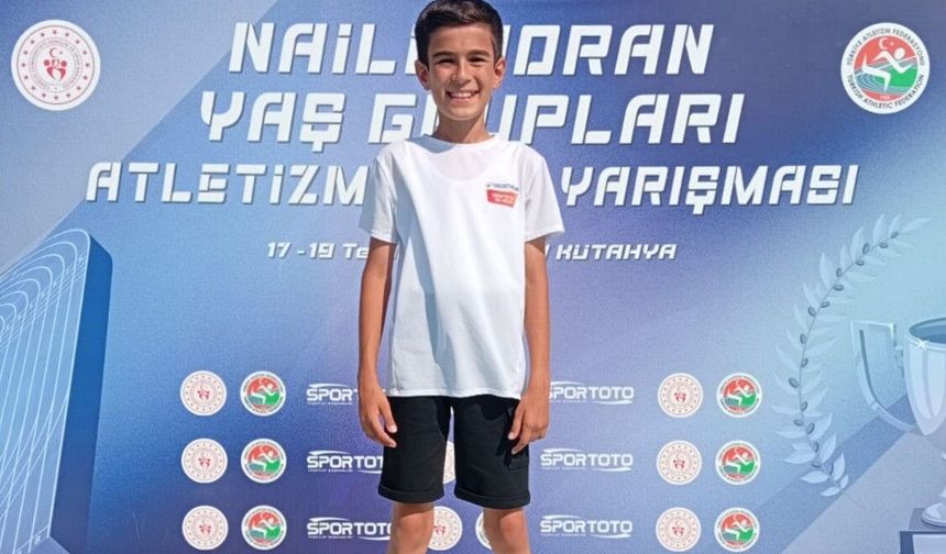 Yusuf Buğra Demirbilek Türkiye ikincisi oldu