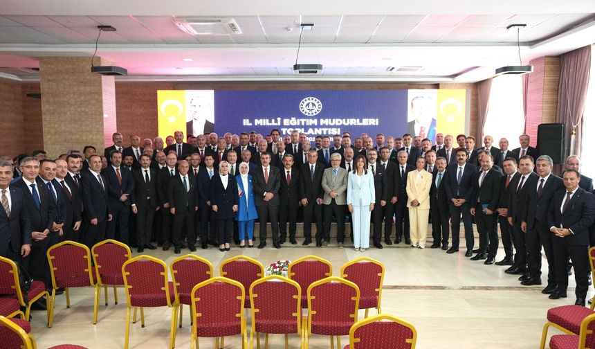 81 İlin Milli Eğitim Müdürü, Şırnak'ta toplandı