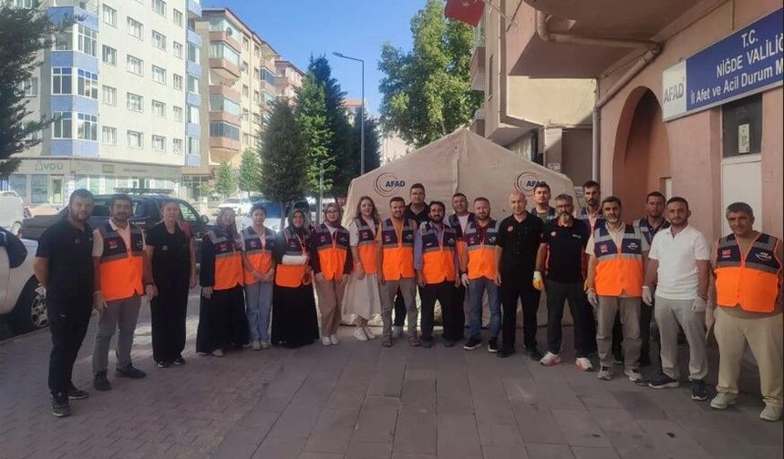 AFAD Gönüllüsü Eğitimi tamamlandı