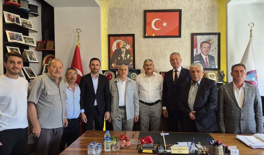 Altunhisar’a hem ziyaret hem istişare
