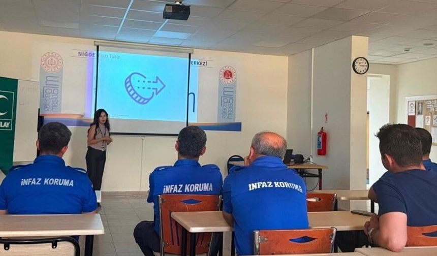 Cezaevinde kumar bağımlılığı sunumu