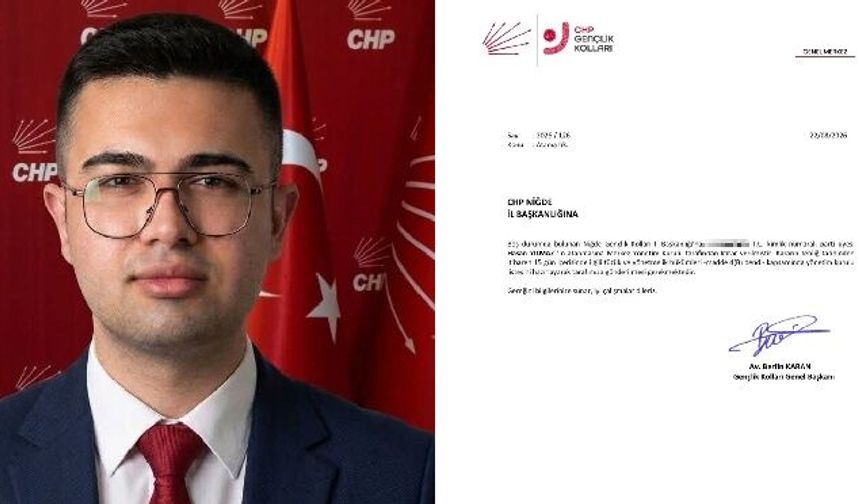 CHP Niğde Gençlik Kolları Yılmaz’a emanet