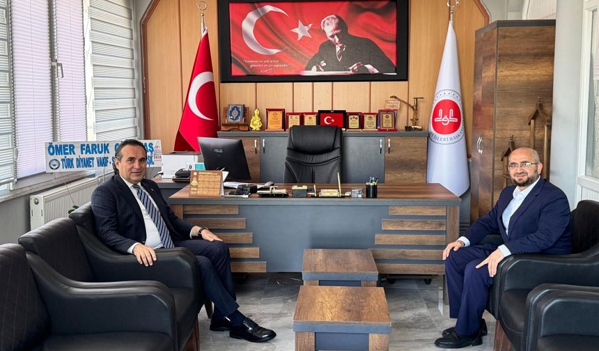 Görgülüarslan’dan Müftü Köse’ye ziyaret