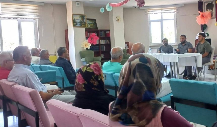 Huzurevi sakinlerine manevi ziyaret