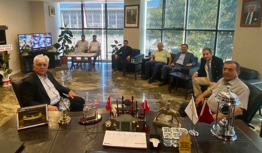 Bor heyetinden NESOB’a ziyaret
