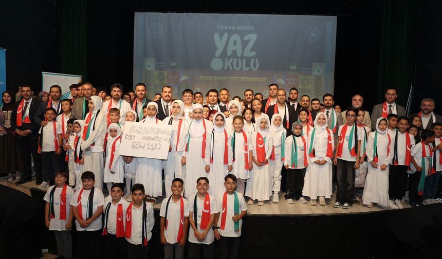 ‘Renklensin Yaz Okulumuz’ Kapanış yaptı