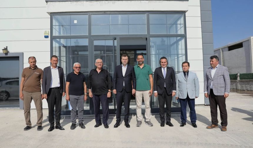 Vali Akmeşe’den Bor OSB’de inceleme