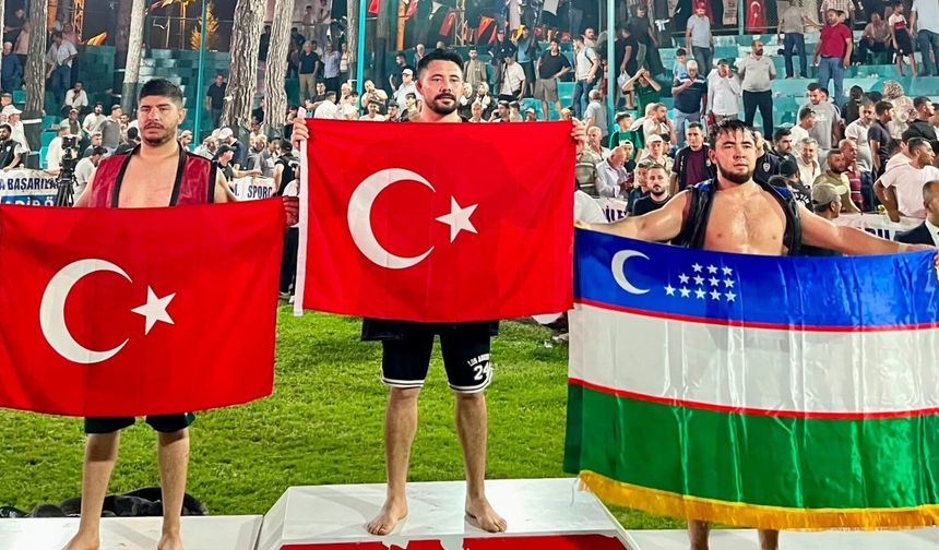 Niğde’ye Aba Güreşinde Dünya ikinciliği!
