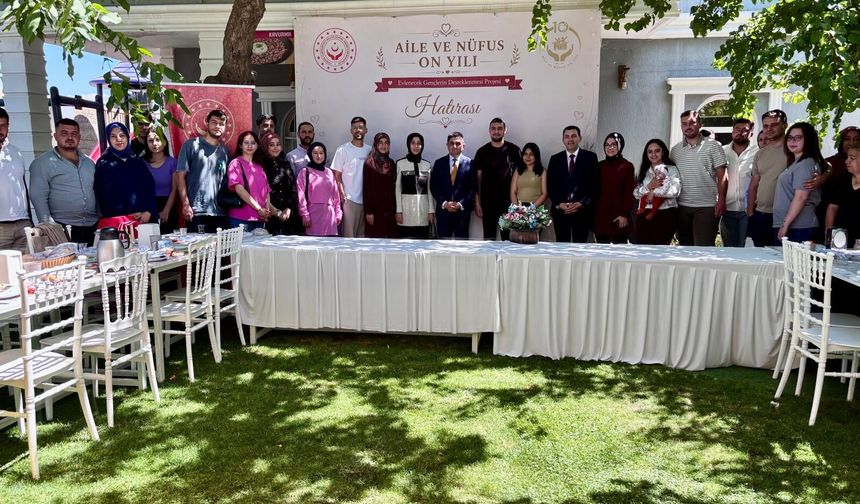 Niğde'de evlilik projesi kahvaltıda buluşturdu