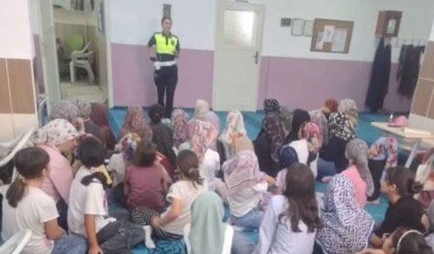 Camilerde 259 Öğrenciye Trafik Eğitimi