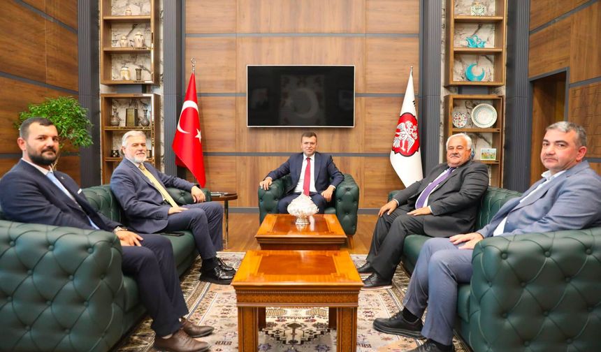 YRP Heyetinden Vali Akmeşe’ye ziyaret