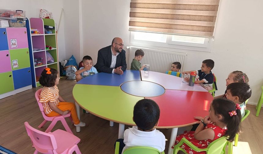 Müftü Köse miniklerin heyecanına ortak oldu