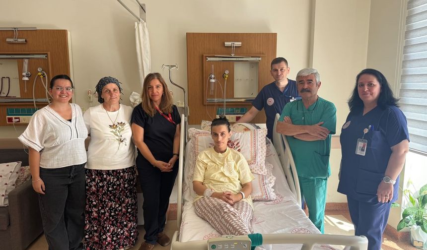 Bilecik'te salça yaparken kalp damarı yırtılan kadına hayati ameliyat