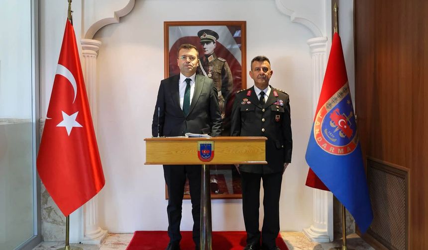 Akmeşe Jandarma Komutanından brifing aldı