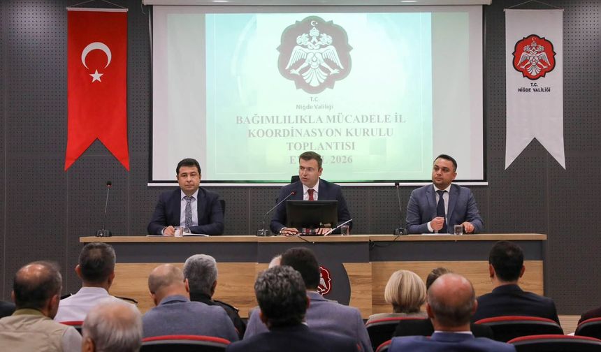 Bağımlılıkla Mücadele toplantısı yapıldı