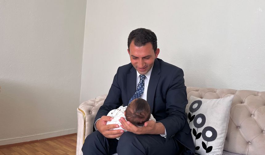Bakan selamı Musa bebek için geldi