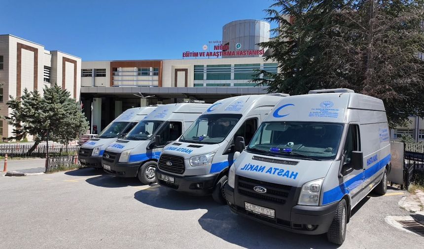 Hastaneye 4 Yeni Ambulans
