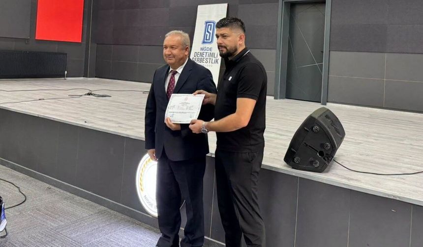 HEM ve Denetimli Serbestlikten sertifika töreni