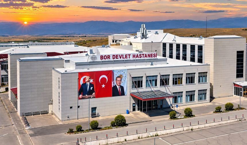 Bor Devlet Hastanesine 4 Yeni Branş