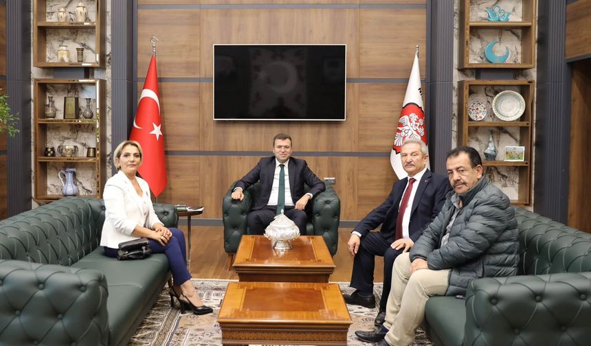 İş İnsanları Koçyiğit ve Şar'dan Akmeşe'ye ziyaret