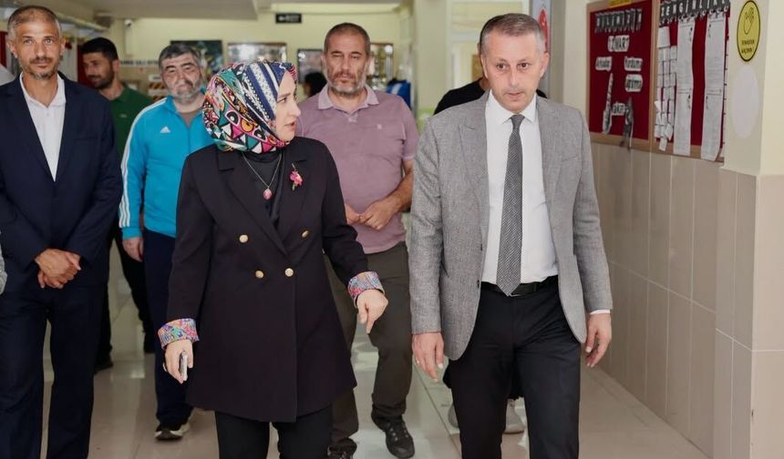 Özbek ve Dorul’dan okul incelemesi