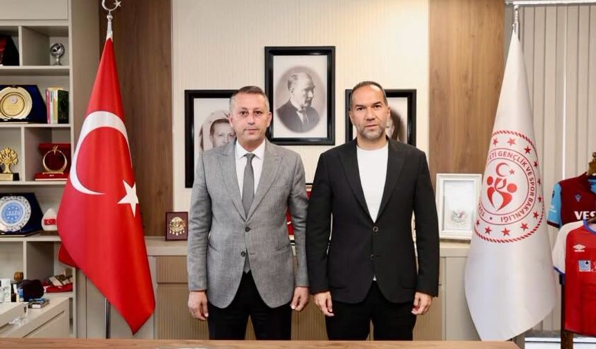 Başkan Özdemir'den İl Müdürü Dorul'a ziyaret