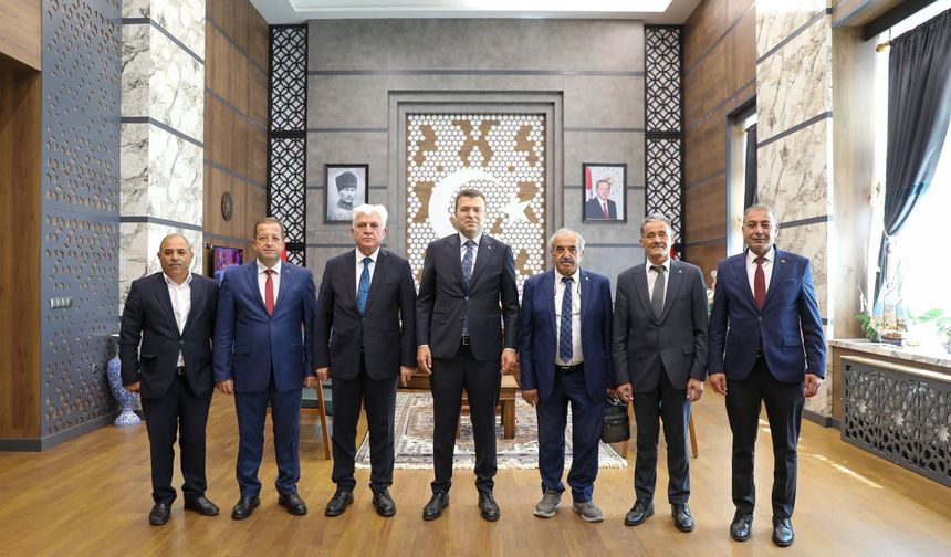 Vali Akmeşe NESOB Heyetini ağırladı