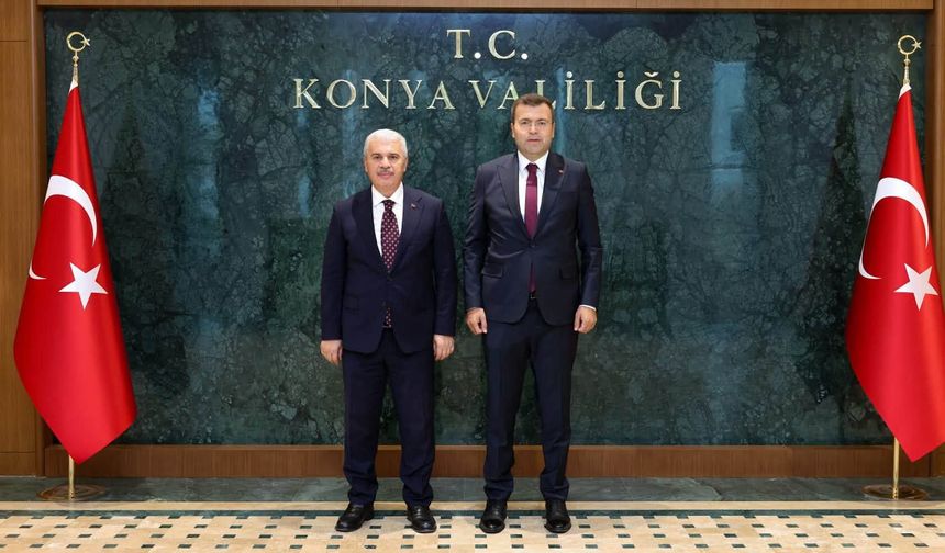 Vali Akmeşe’den Konya’da Proje ve İş Birliği temasları